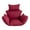 Red, variant on yotijay Egg Chair Cushion Easy to Install Chair Pad for Living Room Balcony Backyard Red