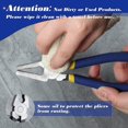thumbnail image 4 of Inch Flat Jaw Glass Clamp - Glass Clamp For Stained Glass - Durable Glass Breaking Tool - Heavy Duty Glass Clamp For Tile Work, 4 of 4