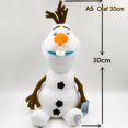 thumbnail image 1 of 1pc 30/40/46/50cm Frozen Anna Elsa Olaf Dolls Snow Queen Princess Stuffed Plushz, 1 of 4
