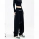 thumbnail image 3 of Pantalones deportivos de algodón para mujer, holgados, informales, con rayas laterales, diseño Sense, pantalones deportivos de moda, 3 of 5