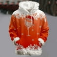 thumbnail image 3 of Christmas Hoodies for Women 2025 Long Sleeve Snowflake Graphic Hooded Sweatshirt with Pockets Pullover Tops, 3 of 4
