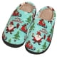 thumbnail image 1 of Casa Felpa Suave para Hombre Y Mujer Pantuflas Ligeras Papá Noel Lindas, 1 of 9