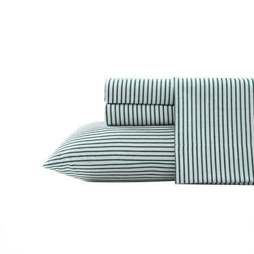 Nautica - Queen Sheets, Brushed Flannel Bedding Set, Soft & Cozy Bedroom Decor (Harmead, Queen)