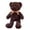 Brown, variant on Brown Cute Plush Bear Stuffed Animal Doll With Bow Tie Kids Toys Soft Decorative Pillow Friend Gift For Home Decor 11.81 Inches 1Pcs 0.331Lb