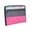 Pink, variant on Accordion File Organizer With Zipper, 12 Pocket Expanding File Folder, With Front Pencil Pouch, Portable Monthly Paper Bill Tax Receipt Organizer, Letter Size, Office Supplies