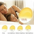 thumbnail image 4 of 2024 Wake Up Light Alarm Clock With Sunrise And Sunset Simulation, Bedside Night Light, 20 Levels Brightn, 4 of 4