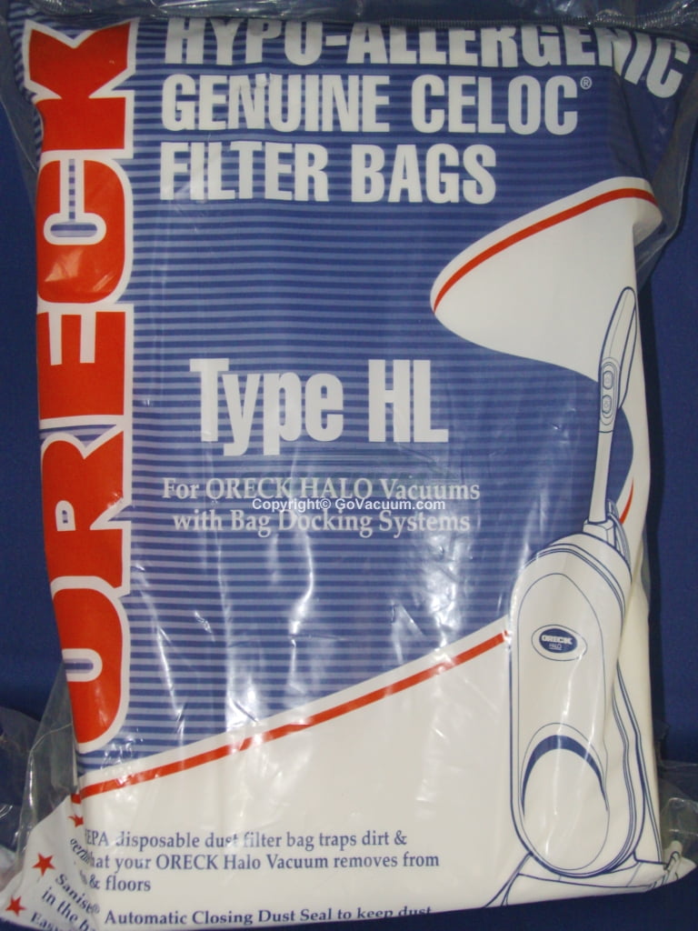 Oreck Commercial Disposable Vacuum Bags, XL Standard Filtration, 25/Pack,  PK800025 - Walmart.com
