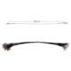 thumbnail image 2 of Alambre Antibobinado 20 piezas línea de pesca antimordedura cable de acero líder aparejos de pesca (20 cm negro), 2 of 4