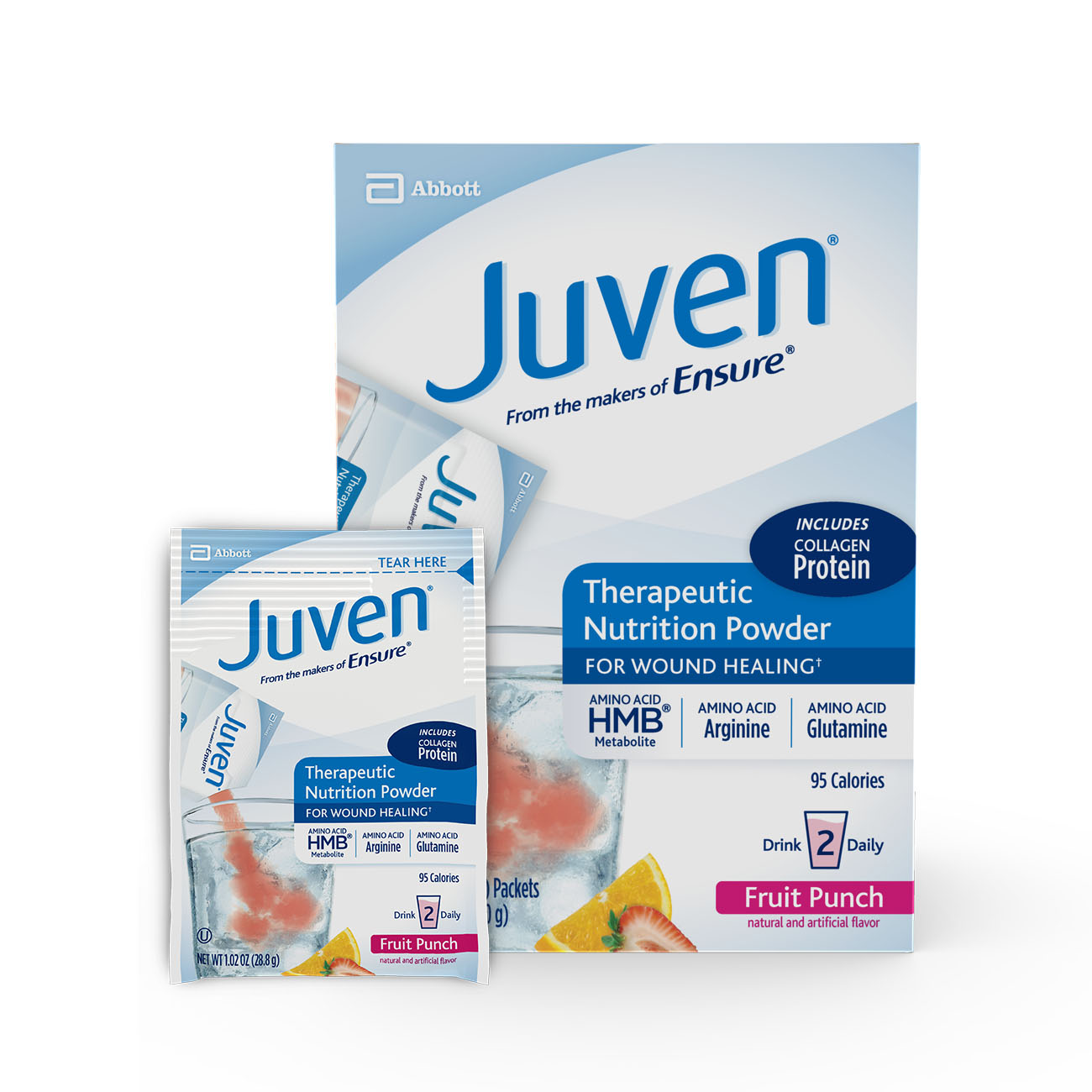 Juven Therapeutic Nutrition Drink Mix Powder To Support Wound Healing