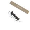 thumbnail image 4 of OULII 2pcs Black T Handle Latch Rubber Boat Hatch Latch Durable for Yacht Fishing Boat 2.5 Inch, 4 of 8