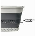 thumbnail image 6 of SAMMART 40L (10.5 Gallon) Collapsible Plastic Laundry Basket - Foldable Pop Up Storage Container/Organizer - Portable Laundry Hamper - Space Saving, 6 of 6