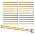 thumbnail image 4 of Sonda de prueba de resorte de 100 piezas, 9 garras, pines de contacto cargados, suministros industriales, 2,36 mm, P156‑H, 4 of 8