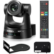 FoMaKo NDI PTZ Camera 30X Optical Zoom NDI Camera with HDMI 3G-SDI IP Live Streaming PTZ Camera for Church Worship Video Production Education Events PoE 1080P 60FPS for vMix OBS Wirecast (KN30A Black)