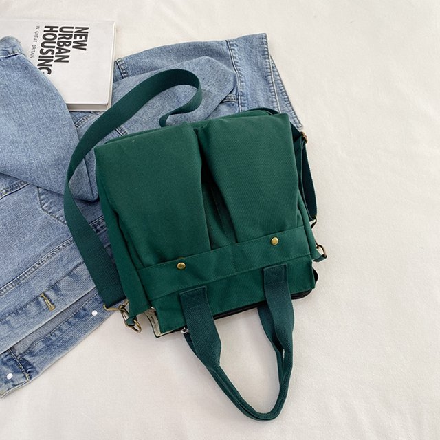 Bolso de mano para mujer Bolsos de hombro de moda multifunción Simple para el trabajo (verde) Tmvgtek Para Estrenar