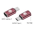 thumbnail image 4 of HLONK Lighting Female To USB-C Male Adapter Connector Power Charger Data Transfer PD 27W Fast Charging for Smartphones Cable Converter, 4 of 8