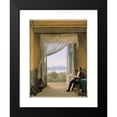 thumbnail image 2 of Franz Ludwig Catel 19x24 Black Modern Framed Museum Art Print Titled - Schinkel in Naples (1824), 2 of 5