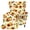 Fall Pumpkin Sunflower, variant on Jeiento Black Snowman Print Wing Chair Protectors Washable Christmas Decorative Wingback Armchair Covers for Living Room Bedroom Holiday Party Home Furniture Decoration
