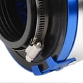thumbnail image 3 of 76mm/3in Modified Air Filter Car Motor Cold Air Intake Mushroom Head Universal PartBlue, 3 of 4