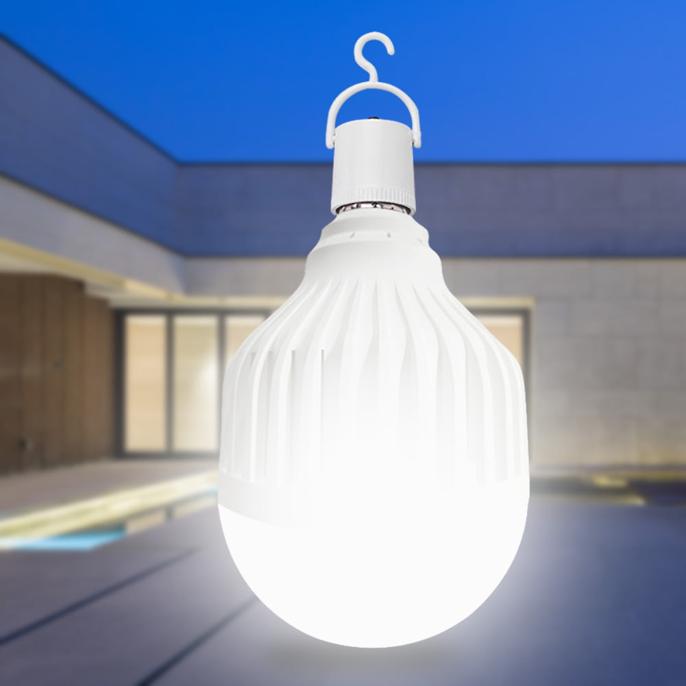 Diamond LED Bulb Lamp Portable E27 Flashlight 15W Portable Lantern for  Outdoor Equipment 