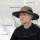 thumbnail image 5 of Sombrero repelente de mosquitos Gorro de apicultura Gorro de pesca de malla Cara de insecto, 5 of 8