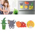thumbnail image 3 of Fridge Magnets Wooden Cartoon: 20PCS Animal Refrigerator Magnets Magnetic Clips, 3 of 10