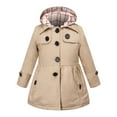 thumbnail image 3 of Manteaux Trench de Printemps et d'Automne pour Tout-Petits et Filles, Mode, Coupe-Vent Épaissi, Manteaux pour Enfants Imprimés à Capuche, Veste Coupe-Vent, Vêtements d'Extérieur 2-12 Ans, 3 of 8