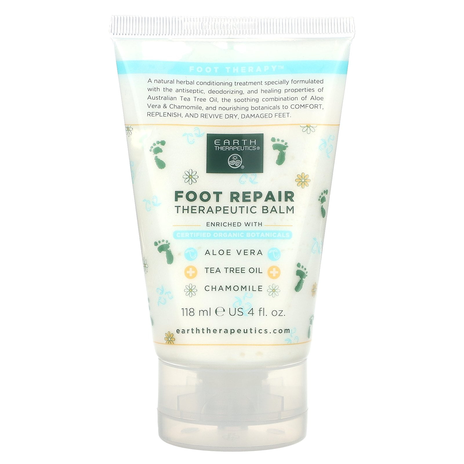 Earth Therapeutics - Foot Repair Therapeutic Balm - 4 oz.