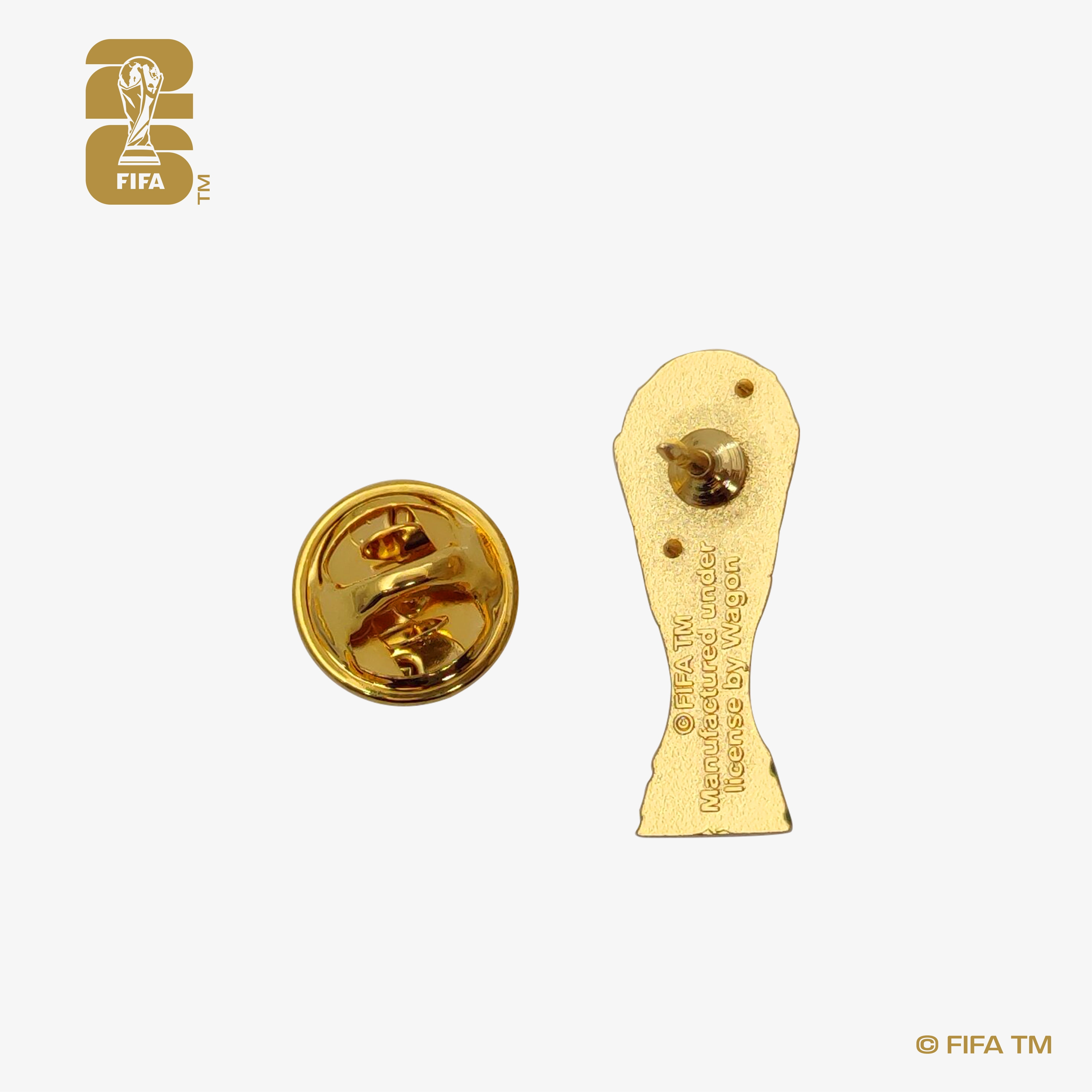 FIFA World Cup 2026 Soccer Trophy Collectible Pin