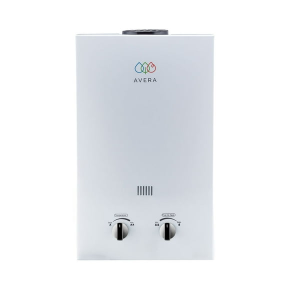 Boiler de Paso 1 Regadera 6Lts AVERA C6LNAT Calentador de Paso Uso Exclusivo Gas Natural