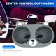 thumbnail image 4 of Portavasos De Control Central Soporte para taza de agua de coche, soporte de bebidas de silicona para Tesla Model 3/Y (gris), 4 of 7