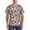 Dark Enchanted Flowers And Birds, variant on Dragon Print Men's Dry Fit Mesh Athletic Shirts Moisture Wicking Tennis T-Shirt Tops