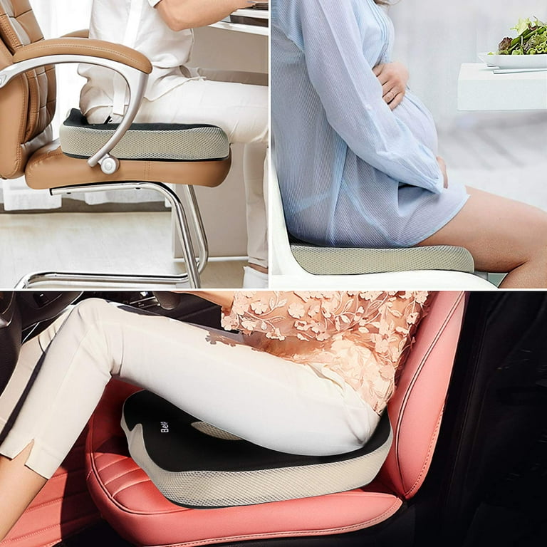 Feagar Orthopaedic Chair Seat Cushion Coccyx Sciatica Pain Relief