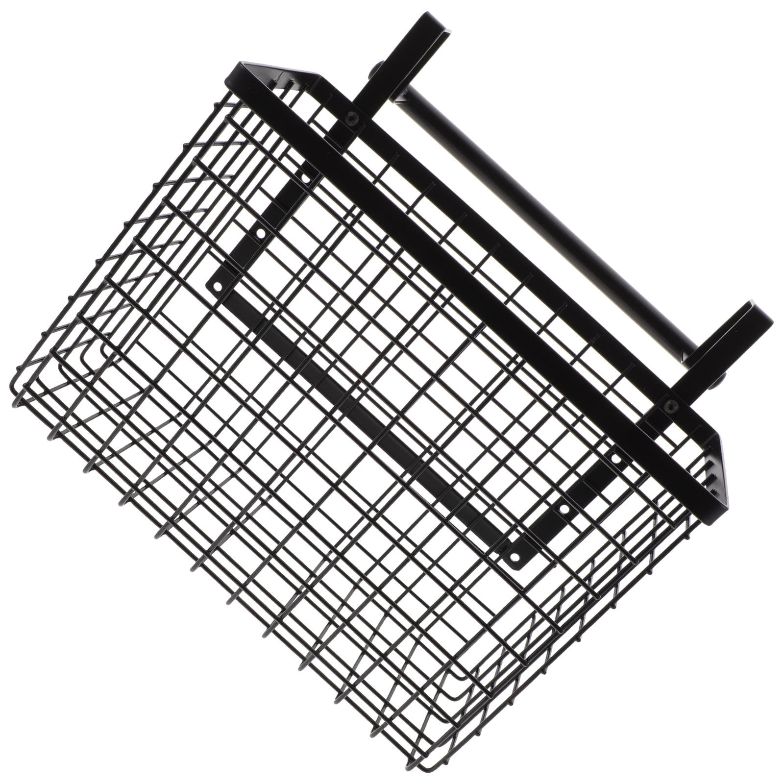 CRILSTYLEO Storage Basket Storage Hanging Basket Carbon Steel Kitchen Organization 1Pack