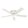 thumbnail image 1 of Hunter Fan Company Chauncey 54 Inch Indoor Low Profile Ceiling Fan w/ Light, 1 of 8