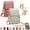 2pcsa, variant on Women's Touch Screen Mobile Phone Messenger Bag, RFID Leather Crossbody Wallet Purse, Anti-Theft Shoulder Strap