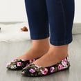 thumbnail image 6 of NOKIO Women'S Ballet Flats Comfortable Women'S Flats Women Casual Shoes Autumn And Winter Fashion Comfortable Lightweight Rose Color Pointed Toe Flat Women'S Flat Pumps, 6 of 7