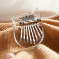 thumbnail image 2 of Yeacher 8 Key Kalimba Mini Thumb Piano Finger Piano Transparent Acrylic Finger Keyboard Musical Instrument, 2 of 8