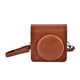 thumbnail image 5 of Funda de Camara, Funda Protectora, para Fujifilm Instax SQ6, Suave PU, clásica, con Correa Ajustable, Peso Ligero, Negro y marrón(marrón) Amonsee No, 5 of 5
