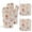 chudan-2OLKJ, variant on Afternoon Tea Heat Resistant Microwave Oven Gloves Set for BBQ Baking Grilling,Baking Gifts Cooks for Women,Housewarming Gifts for New Home