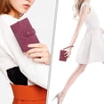 thumbnail image 2 of Portefeuille Court Protection RFID pour Femmes - Portefeuille Doux Confortable Mignon avec Beaucoup de Fentes pour Cartes (Rose), 2 of 6