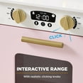 thumbnail image 5 of Best Choice Products Wooden Cottage Kids Pretend Play Kitchen with 5 Accessories and Toy Storage - Pink, 5 of 10