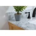 thumbnail image 4 of Elegant Decor Clement 30" Single Bathroom Vanity with Backsplash in Natural Wood, 4 of 8