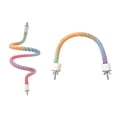 thumbnail image 5 of Multifunctional Gradients Bird Rope Perch Stand Colorful Climbing Rope Toy for Bird Cage Small Pet and Bird Swing Ladder, 5 of 8