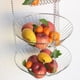 thumbnail image 3 of Cesta Colgante de Metal WEISSMXG 3 Niveles Ajustable Cromado, 3 of 5