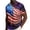 Deep Red_005, variant on Men's 250 Anniversary Usa Shirts Usa Flag Graphics Button Down Casual Lapel Short Sleeve Tee Shirts 2026 Summer Trendy Comfort Top Hawaiian Red XL
