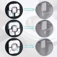 thumbnail image 4 of Bidet Attachment , Non-electric Cold Water Bidet Toilet Seat Attachment with Pressure Controls,Retractable Self-cleaning Dual Nozzles for Frontal & Rear Wash, 4 of 6