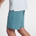 thumbnail image 3 of Hurley Men's Dri-FIT Expedition Fleece 18.5" Activewear Walk Shorts (Small, Noise Aqua Heather), 3 of 7