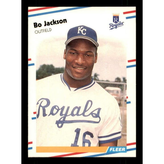Bo Jackson Card 1988 Fleer #260