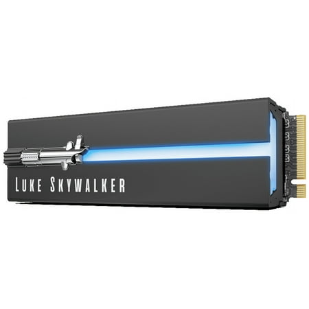 Seagate - Lightsaber FireCuda 2TB Internal SSD PCIe Gen 4 x4 NVMe with RGB LED Lightsabers