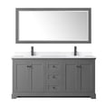 thumbnail image 5 of Wyndham Collection WCV232372DKGC2UNSM70 Avery 72" Free Standing Double Basin Vanity Set -, 5 of 7